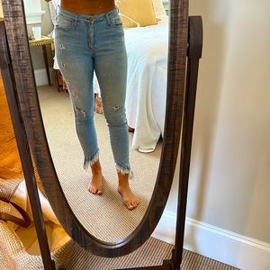 Flying monkey stretchy jeans